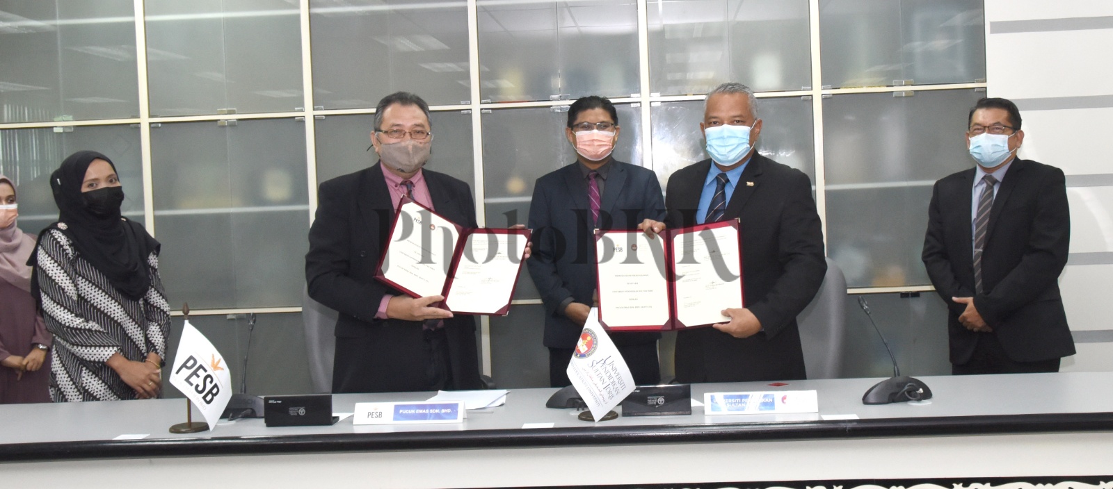 13 April 2021 Majlis Menandatangani MoU Di Antara UPSI Dan Pucuk Emas Sdn Bhd