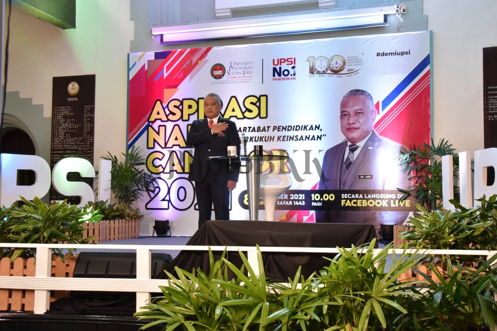 8 Sept 2021 Majlis Aspirasi Naib Canselor 2021