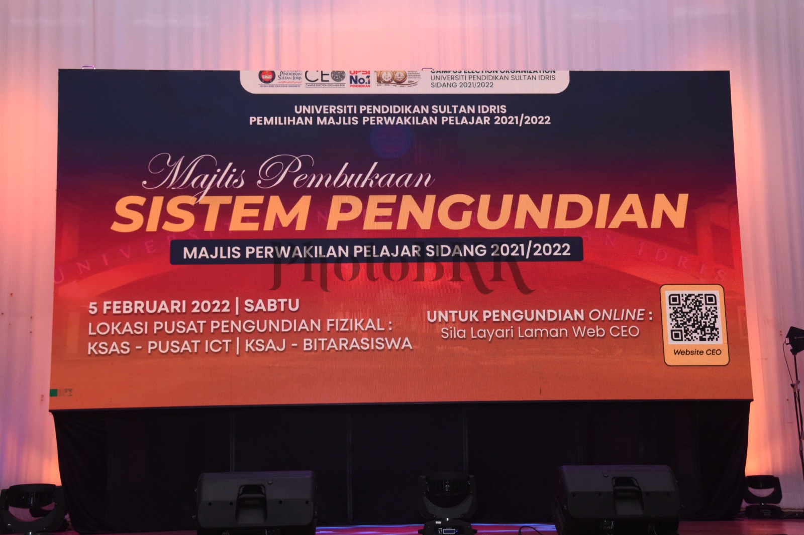 5 FEB 2022 MAJLIS PENGUMUMAN PEMILIHAN PERWAKILAN PELAJAR 2021 2022