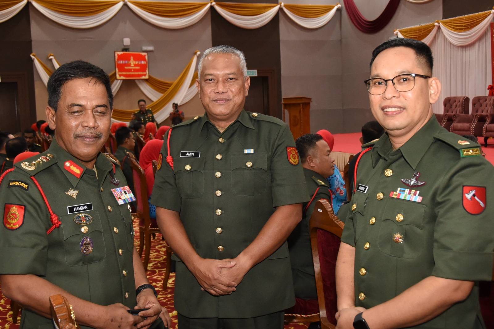 MAJLIS PEMAKAIAN PANGKAT KOMANDAN PALAPES