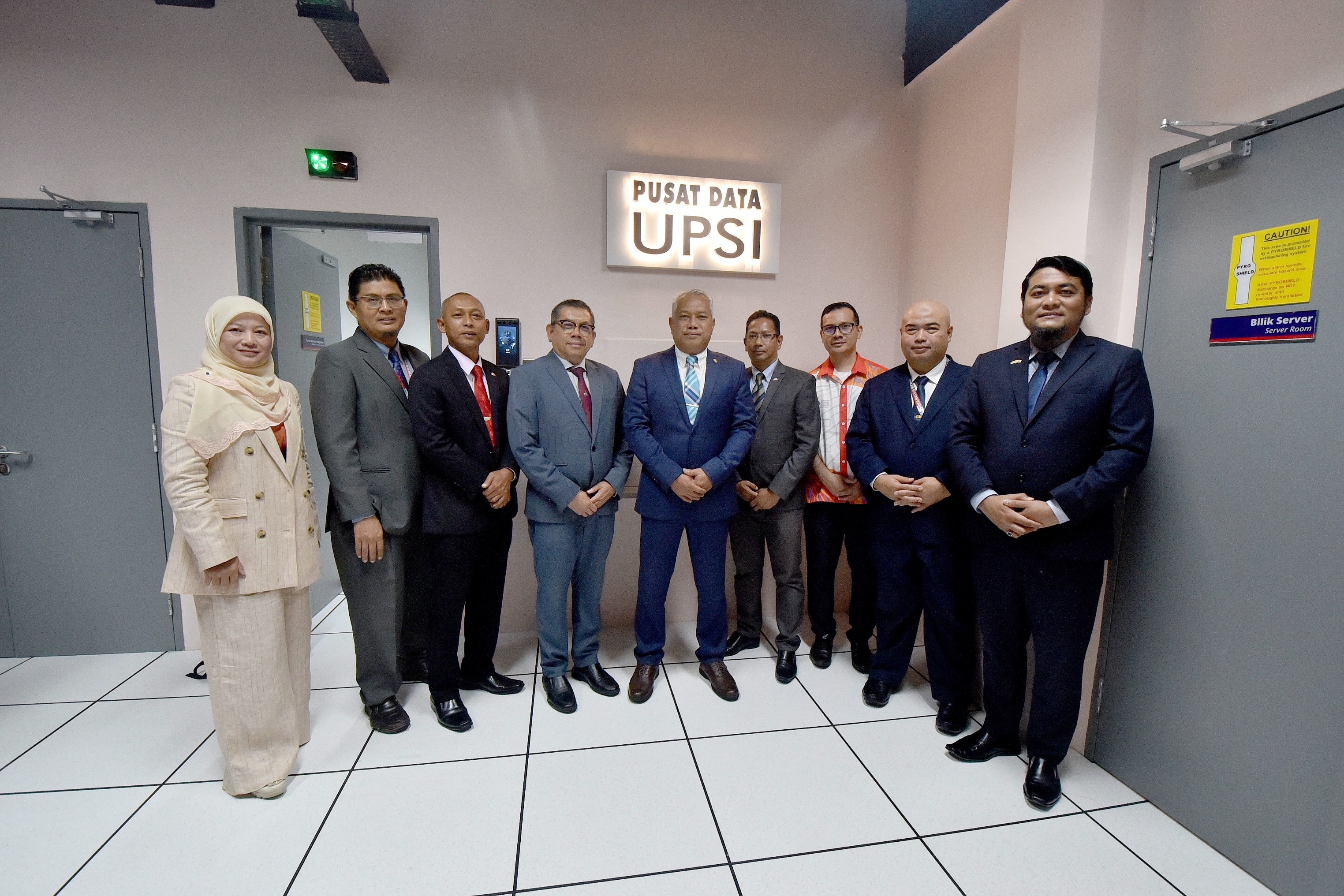 PERASMIAN PUSAT DATA UTAMA UPSI